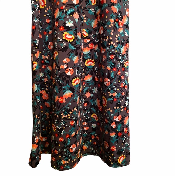 LuLaRoe Dani Maxi Dress Sleeveless Floral NWT - Picture 5 of 16